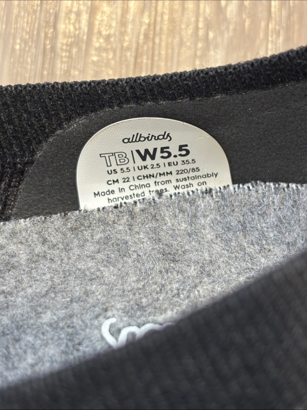 Allbirds Women’s Tree Breezers Wool Knit Slip On Ballet Flat size 5.5 - Picture 9 of 10